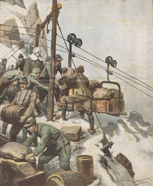 Aerial Cableways in the Army