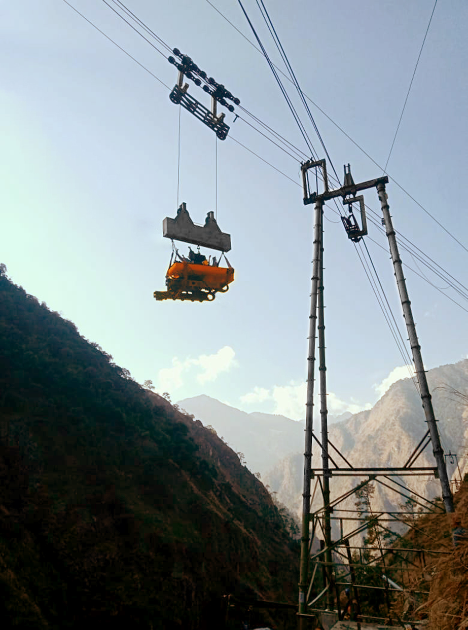 UTILITY OF AERIAL ROPEWAYS & CABLE CRANES IN HYDROPOWER PROJECT CONSTRUCTION