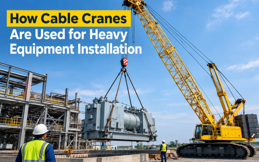 How Cable Cranes Are Used for Heavy Equipment Installation